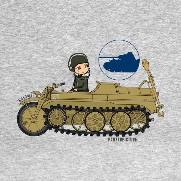 Panzer Picture Ketten T-Shirt by Panzerpicture